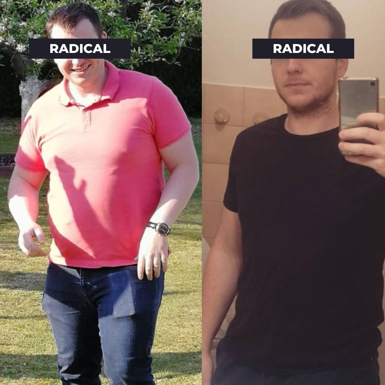 Résultat avant après métabolisme