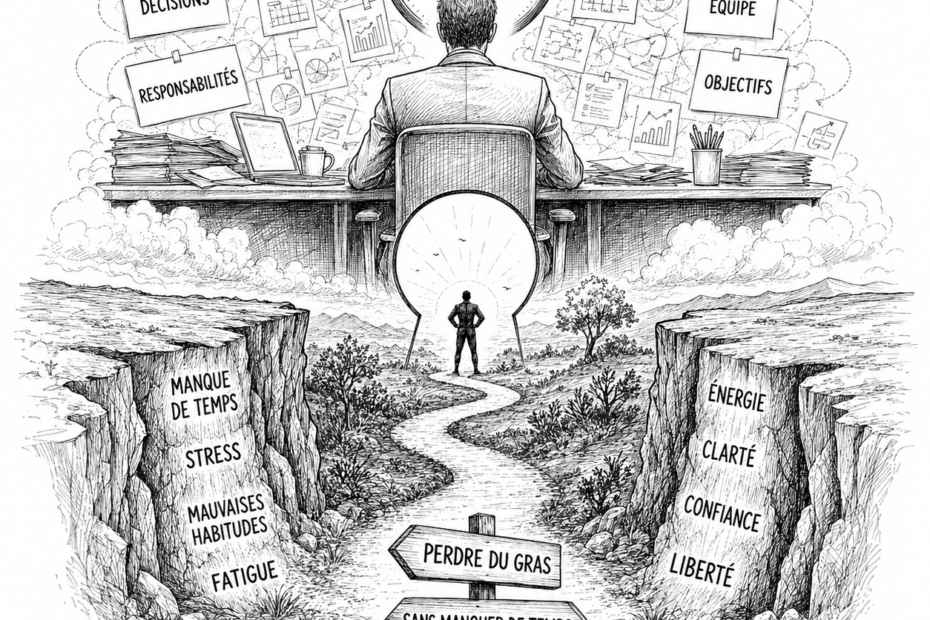 le chemin du chef d'entreprise vers la perte de poids